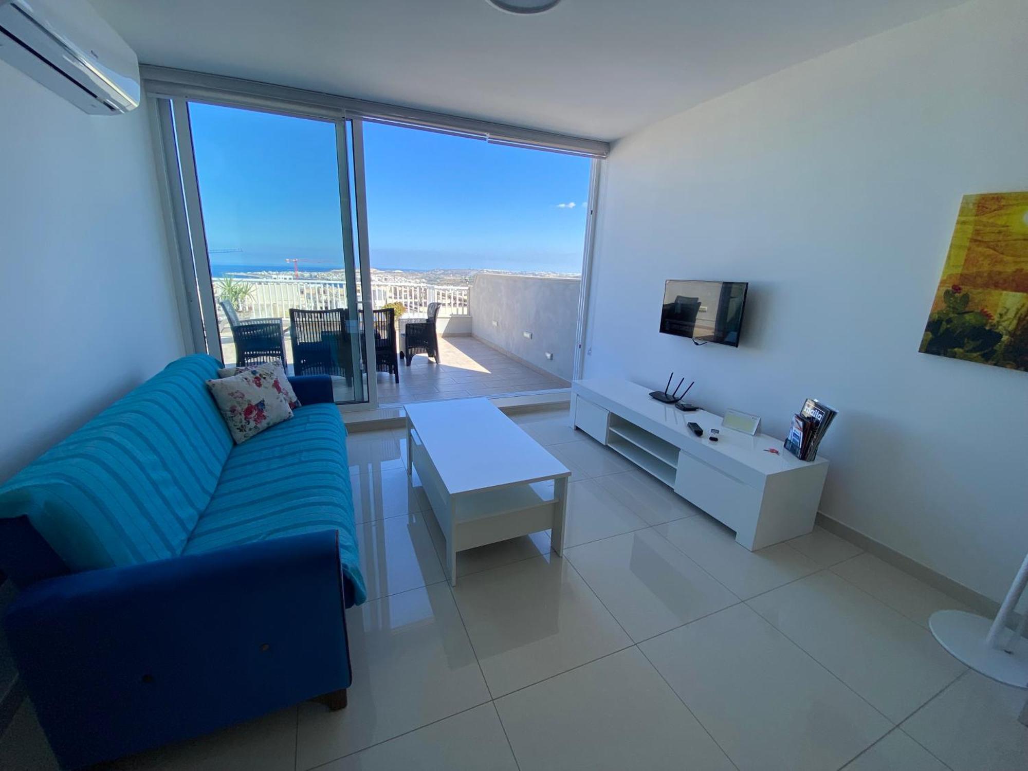 Sunshine Apartments Mellieha - Modern Two Bedroom Penthouse With Terrace Екстериор снимка